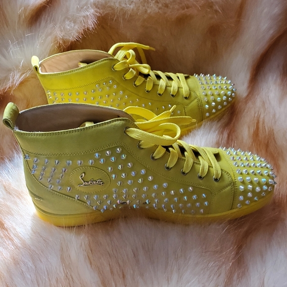 New Christian Louboutin Sneakers Sz 47 13-14 - Picture 4 of 11